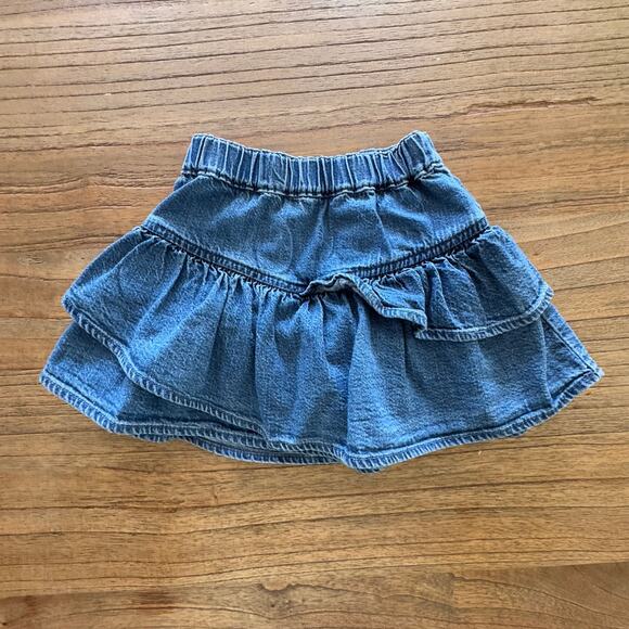 Gap Toddler Girl Denim Skirt - Size 18-24m - Picture 1 of 5